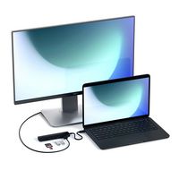 Satechi USB-C SLIM MULTI-PORT WITH ETHERNET ADAPTER, HDMI, Gigabit Ethernet, USB-A - W125815499