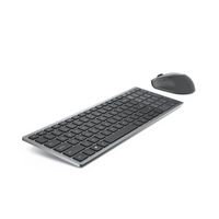 Dell Titan Grey Multi-Device Wireless Keyboard and Mouse BT 5.0 Pan Nordic - W125828700