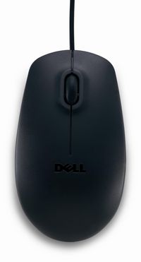 Dell USB Optical Mouse 2 Button+Scroll, Black - W125830124