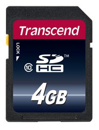 Transcend SDXC/SDHC Class 10 - W124683858