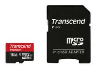 Transcend Transcend, 8GB, microSDHC, Class 10, UHS-I, 90MB/s with Adapter - W124783765