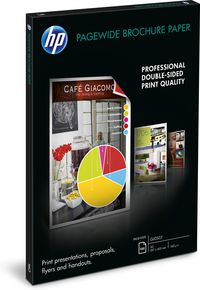 HP Papier brillant pour brochures PageWide (100 feuilles, A3, 297 x 420 mm) - W125091954