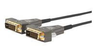 MicroConnect Premium Active Optic Fiber DVI-D 24+1 Dual Link 4K Cable, 20m - W124864022