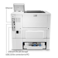 HP LaserJet Enterprise M507x, Laser, 1200 x 1200dpi, 43ppm, A4, 1.2MHz, 512Mo, USB, WiFi, CGD, 4.3″ - W125502641