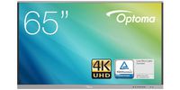 Optoma 65" 5-series IFPD 4K UHD Brightness 370 cd/m2<br>Interactive Flat Panel Display - W125872646