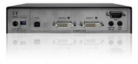 Adder receiver, 1920x1200 @ 60Hz, DVI-D, USB, RS-232, 3.5mm, 198x44x150 mm - W124445127