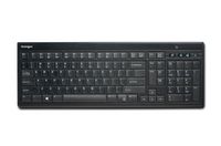 Kensington Slim Type Wireless Keyboard, 2.4 GHz, USB, Black, ES - W125828767