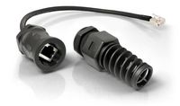 QuWireless Outdoor IP68 RJ-45 socket adapter - W124692209