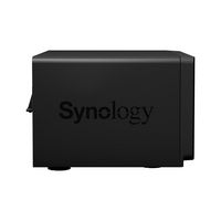 Synology AMD Ryzen V1500B, 4 GB DDR4, 8x 2.5"/3.5" HDD/SSD, 4x 1G RJ-45, 4x USB 3.0, 2x eSATA, PCIe, 166x343x243 mm - W125872022