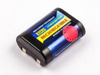 CoreParts Battery for Digital Camera 3Wh Li-ion 6V 500mAh for PENTAX: 2CR5 PHILIPS: 2CR5 POLAROID: PR2CR5 RAYOVAC: RL2CR5, RL2CR5-1 SANYO: 2CR5 Sony: 2CR5 VARTA: 2CR5 - W124662503
