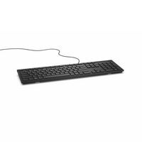 Dell Wired, UK, QWERTY, Black - W125828765