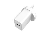 eSTUFF Home Charger USB-A 2.4A 12W, UK Plug - White - W125869054