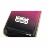 Brady 76 mm Core High Adhesion Glossy Polyester with Rubber Adhesive Labels - W125905444