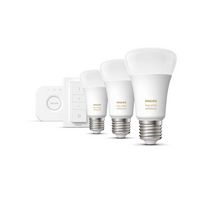 Philips by Signify Hue White Ambiance Starter kit E27 Warm-to-cool white light Hue Bridge included Control with app or voice* Simple setup - W124639243