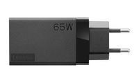 Lenovo 65W USB-C AC Travel Adapter, 1.8 m, Black - W125897105