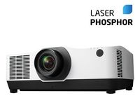 Sharp/NEC Laser Projector, 8200 ANSI lumens, 3LCD, 1920 x 1200 px, 16:10, 40 - 500", 24.1 kg, white - W125760744