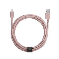 Native Union Belt Cable XL, USB-A - Lightning, 3 m, Rose - W125927350