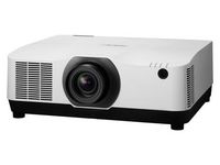Sharp/NEC PA1004UL-WH Projector + NP13ZL Lens, LCD, 1920 x 1200, 16:10, VGA, DisplayPort, HDMI, Ethernet, RS-232 - W125817265