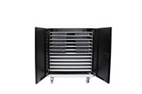 Leba NoteCart Unifit 24 is a mobile storage and charging solution for 24 laptops. - W124766439