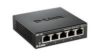 D-Link 5 x 1000BASE-T Gigabit Ethernet, 10 Gbps, 2K MAC, 100 x 64 x 24 mm, without IGMP - W125906615