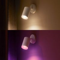 Philips by Signify Hue White and colour ambience Fugato single spotlight Includes GU10 LED bulb Bluetooth control via app Control with app or voice* Add Hue Bridge to unlock more - W124638690