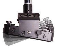 B-Tech Fixed Drop Heavy Duty Projector Ceiling Mount with Micro-Adjustment, 1.5 m, max 70 kg, Tilt +20°/-10°, Black - W125963058