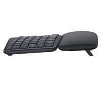 Logitech Ergo K860 keyboard RF Wireless + Bluetooth QWERTY Nordic Black - W125971821