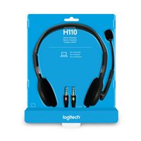 Logitech H110 Stereo Headset - W124482863