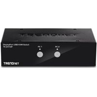 TRENDnet 3x DisplayPort 1.2, USB A, 3.5mm, DC 9V, 253x101x44 mm - W125923367