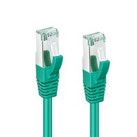 MicroConnect CAT6A S/FTP Network Cable 0.5m, Green - W125878101