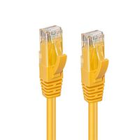 MicroConnect CAT6 U/UTP Network Cable 0.3m, Yellow - W124577164