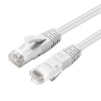MicroConnect CAT6A UTP Network Cable 2.0m, White - W125878698