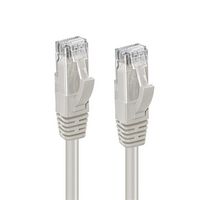 MicroConnect CAT6A UTP Network Cable 15m, Grey - W125878647