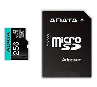 ADATA MicroSDXC 256GB UHS-I U3 V30S(R100MB/s) Retail With Adapter - W125998338