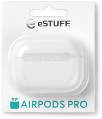 eSTUFF Silicone Cover for AirPods Pro - White - W125821898