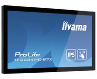 iiyama 21.5", 1920x1080, 16:9, IPS LED, 8 ms, VGA, HDMI, DP, HDCP, DC 12 V, 517.5x313.5x46 mm - W126004761