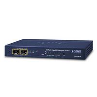 Planet 8-Port 10/100/1000Mbps + 2-Port 100/1000X SFP Managed Desktop Switch - W124685948