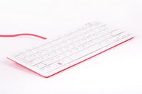 Raspberry Pi 3 x USB, 79 keys, ergonomic design, white-red - W126053181