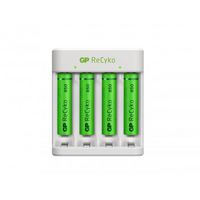 GP Batteries ReCyko Standard Charger E411, incl. 4 x NiMH AAA 850mAh - W126075014