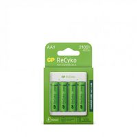 GP Batteries ReCyko Standard Charger E411, incl. 4 x NiMH AA 2100mAh - W126075013