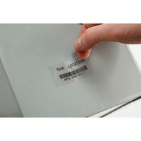 Brady 76 mm Core Clear Polyester Barcode Labels - W126063850