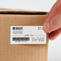 Brady 76 mm Core Paper Labels with Rubber Adhesive - W126064127