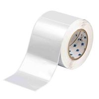Brady 76 mm Core Metallised Glossy Polyester with 2 mil Adhesive Labels - W126064570