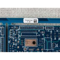 Brady 76 mm Core Matt White 2 mil Polyimide Circuit Board Labels - W126062347