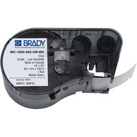 Brady Black on Orange BMP51/53 Labelmaker Tape 38.10 mm X 7.62 m - W126061158