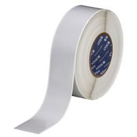 Brady 76 mm Core Continuous Matt Silver Polyester with Acrylic Adhesive Labels - W126064681