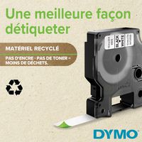 DYMO D1 - Durable Labels - Black on White  - 19mm x 5.5m - W124774030