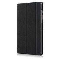 eSTUFF HOUSTON Folio Case for Samsung Galaxy Tab S8/S7 - Black - W125954610