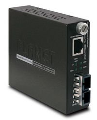 Planet 10/100/1000Base-T to 1000Base-LX(SC,SM) Smart Media Converter, 10km - W124855109
