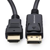 MicroConnect DisplayPort 1.2 - HDMI Cable 5m - W125943219